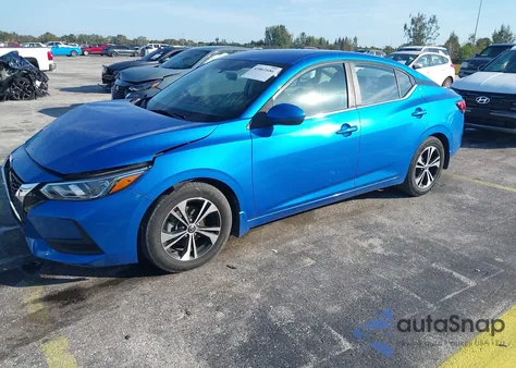 2021 Nissan Sentra Sv Xtronic Cvt from USA, damaged, VIN 3N1AB8CV6MY267341